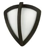 Atlantis Bronze Diamond 10 1/2 High Outdoor Wall Light