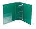 Dakota Designs 2LKF1 View Binder, D-Ring, 3 In, PP, Grn, PK6
