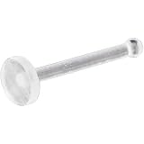 20 Gauge Clear Flat Bioplast Nose Retainer