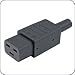 HUBBELL H320C AC Connector IEC60320 C19 Female Straight Entry UL