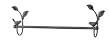 BIRD TOWEL BAR rack bath bathroom hanger Metal Black NU BIRD TOWEL BAR rack bath bathroom hanger Metal Black NU