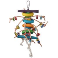 Buy Wrapables Toys - Aussie Creations Aussie Bird Toys Wrap O Ring Stainless Steel Skewer