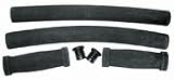 Pyramid Cruiser Foam 4Pc Set Bicycle Grips, Black