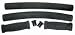 4 Piece Set, Black Foam Cruiser Grips