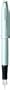 Sheaffer Javelin Fountain Pen Fine Nib with Cartridges, Argent Silver Finish with Satin Chrome Trim (SH/124-0F)