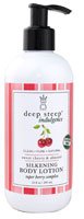 Deep Steep Silkening Body Lotion, Sweet Cherry and Almond, 10 Ounce