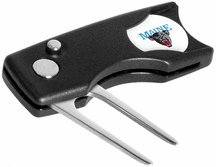 Maine Black Bears Spring Action Divot Tool With Golf Ball Marker Of 2)