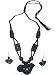 Jewelry Necklace and Earing In Terracota Handcrafted Unique Gift For Her