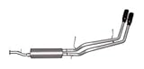 Gibson 65610 Stainless Steel Dual Sport Cat-Back Exhaust System