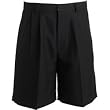 Snake Eyes Pleated Microfiber Short