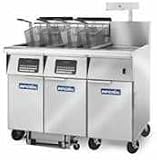 Imperial II Fryer Drain Cabinet, open cabinet base, fryer-matc