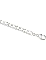 4.5 mm Box Chain Sterling Silver 7 Inch Ch378