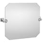 :USE Mission Arts Square Swivel Mirror, Polished Chrome