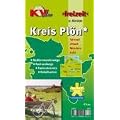 Pl�n Kreis 1 : 60 000: Freizeitkarte mit Radfernwegen, Radrundwanderwegen, Radroutennetz 17 Detailkarten in 1 : 25 000
