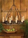 Artistic Lighting 7625 Pinedale 8 Light Chandelier