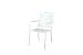 MWH - Royal Garden 5430-00 Voluta Sessel Aluminium weiß