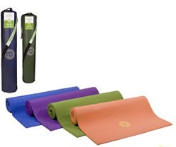 Agile Fitness&reg; 1/4" thick Phthalate-Free Yoga Mat in Shoulder Carry Mesh Bag