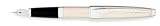 Cross Apogee Executive Collection Rose Gold Fountain Pen with Fine Solid 18K Gold/Rhodium Plated Nib