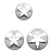 Kitchen & Housewares : FMM Rose Calyx Cutters. Set of 3 Plastic Cutters