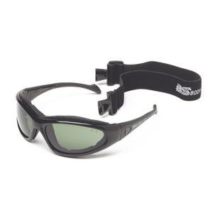 Body Spec BSG-3 Sunglasses with Black Frame and Smoke Green/Clear/Light Rust Lenses