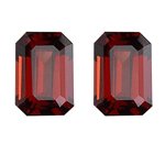 8.20 Cts of 10x8 mm Emerald Matching Loose Garnet (2 pcs set) Gemstones