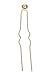 Decorative Gold Hair Pins - Set of Four (4)