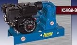 Jenny Base Plate Mounted Gasoline Engine Air Compressors, 1 Stage, Pump K, 5.5 HP, 1285 RPM