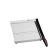 Premier P212X Polyboard 10-sheet trimmer, 11-3/8x14-1/8 base, stainless steel blade, 12 cut