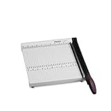 Premier P212X Polyboard 10-sheet trimmer, 11-3/8x14-1/8 base, stainless steel blade, 12 cut