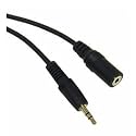 3.5mm Male Jack to Female Socket Extension 3m Cable