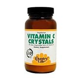 Country Life - Vitamin C Crystals, 3 gm, 8 oz crystals