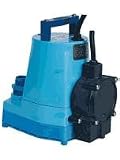 Little Giant 505300 Submersible Sump Pump w/ Remot Switch 1/6hp Model 5-asp