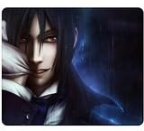 CAROL AC,Mouse pads,(Black)12 X 10 X 0.12in.Non-Slip Rubber Mouse Pad[Natural rubber,Durable heat-resistant Precision Fabric]Rectangular Gaming Mouse Pad-Butler Sebastian Michaelis