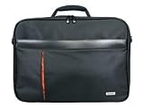 PORT BEIRUT - Sacoche pour ordinateur portable - 13-14"- Noir/orange