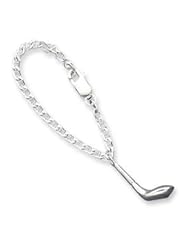 Sterling Silver Golf Key Ring