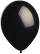 Balloons - 12" Latex Pearlized Balloons - 144/Bag - Party/Wedding - Black