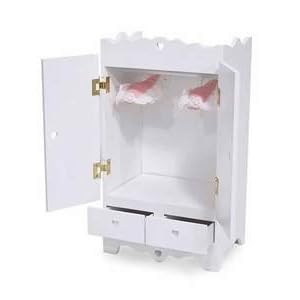 Melissa & Doug Deluxe Wooden Doll Armoire Melissa & Doug Deluxe Wooden Doll Armoire