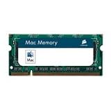 Corsair Mac Memory VSA8GSDSKIT667D2 8 GB PC2-5300 667 MHz 200-pin DDR2 SODIMM Dual Channel Laptop Memory