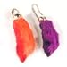 Rabbit Foot Feet Keychain Key Chains (1 DOZEN) 12 Pieces