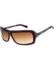 Angel Blue on Red Skyler Sunglasses w Brown Gradient Lens by Angel Eyewear
