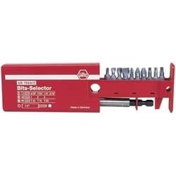 Wiha 79243 Slotted Phillips and Torx Bit Selector with Magnetic 1 4-Inch Bit Holder by Wiha