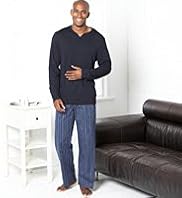 Autograph Long Sleeve Stripe Pyjamas