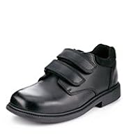 Leather Twin Riptape Shoes