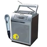 ホームラジカセ BM-65 拡声機能搭載 カラオケマイク搭載 運動会や町内会や学芸会で便利な拡声機能搭載 外部入力端子にデジタルオーディオプレーヤーなどを接続可能