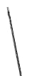 Sequin Black Dance Cane