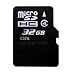 【32GB】 東芝製チップ採用 microSDHCカード class4対応 SD変換アダプタ付 (簡易包装品) SD-C32G-BLK