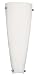 American Fluorescent LCS218WEC Lancet Wall Sconce, White Glass, 18-Watt