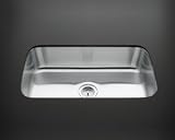 KOHLER K-3183-NA Undertone Extra-Large Undercounter Kitchen Sink