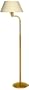 Arch Top Satin Brass Adjustable Floor Lamp