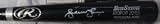 Andruw Jones Autographed/Hand Signed Black Engraved Big Stick Bat
